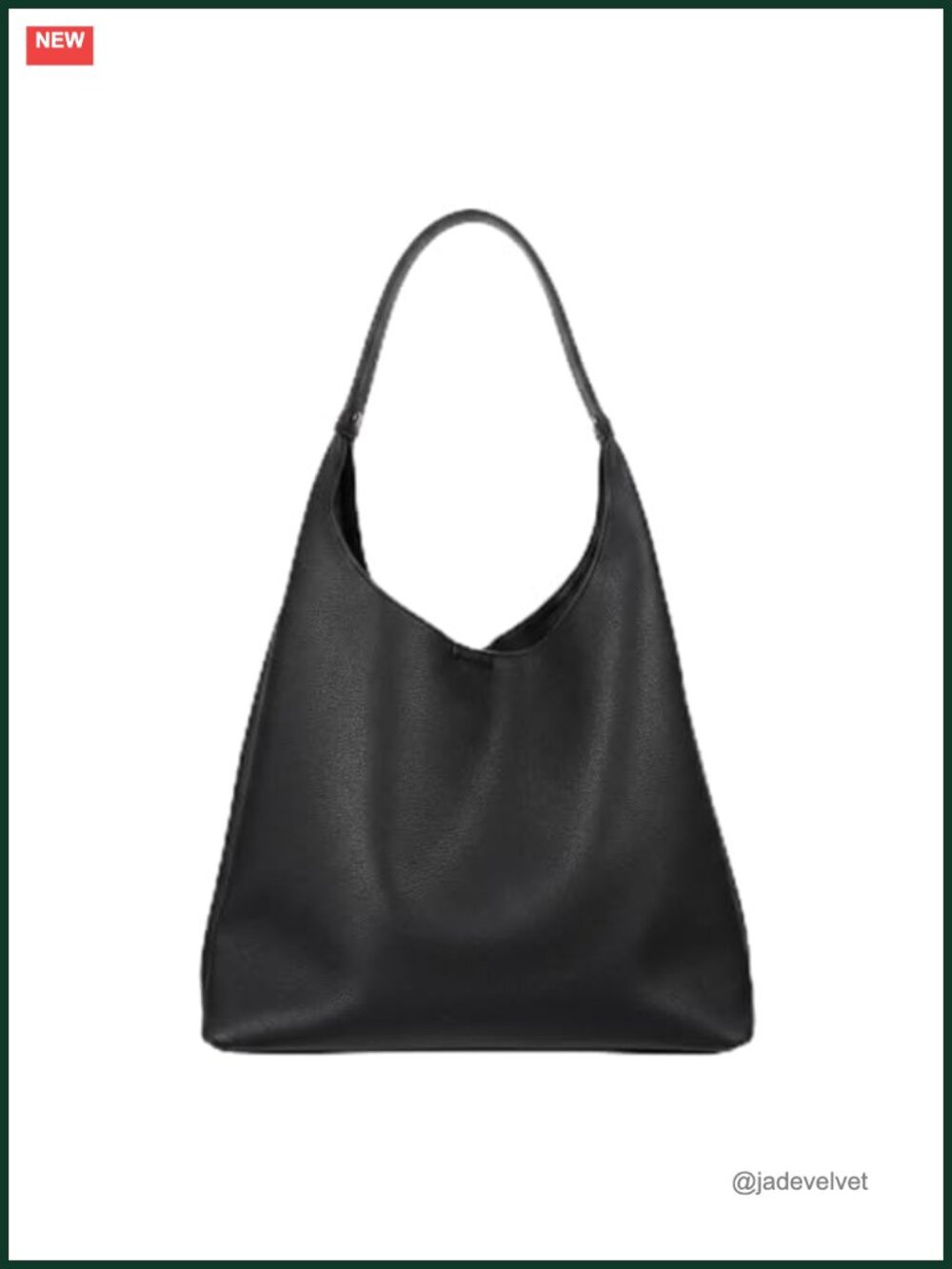 Slouchy Hobo Bag Women Vegan Leather Shoulder Tote Work Handbag